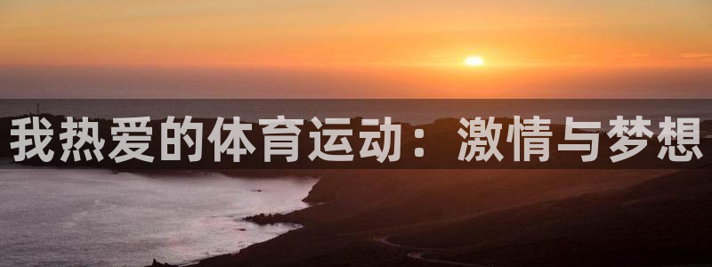 意昂32登录入口：我热爱的体育运动：激情与梦想