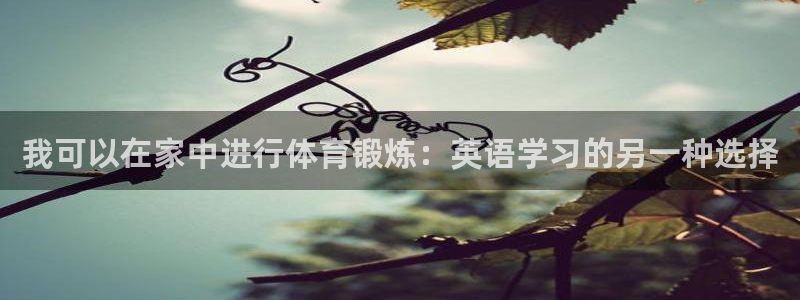 意昂3体育论坛：我可以在家中进行体育锻炼：英语学习的另一种选择